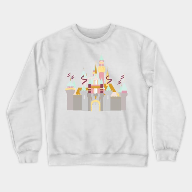 Castle 2 Crewneck Sweatshirt by littlemoondance